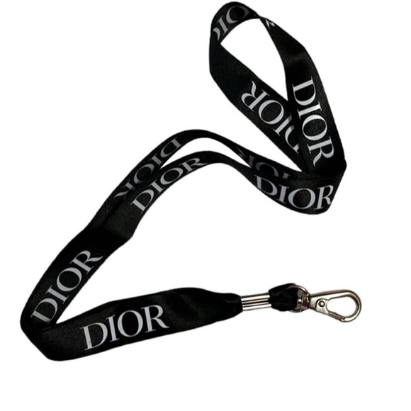 DIOR LOGO LANYARD KEYCHAIN - Picture 5 of 6